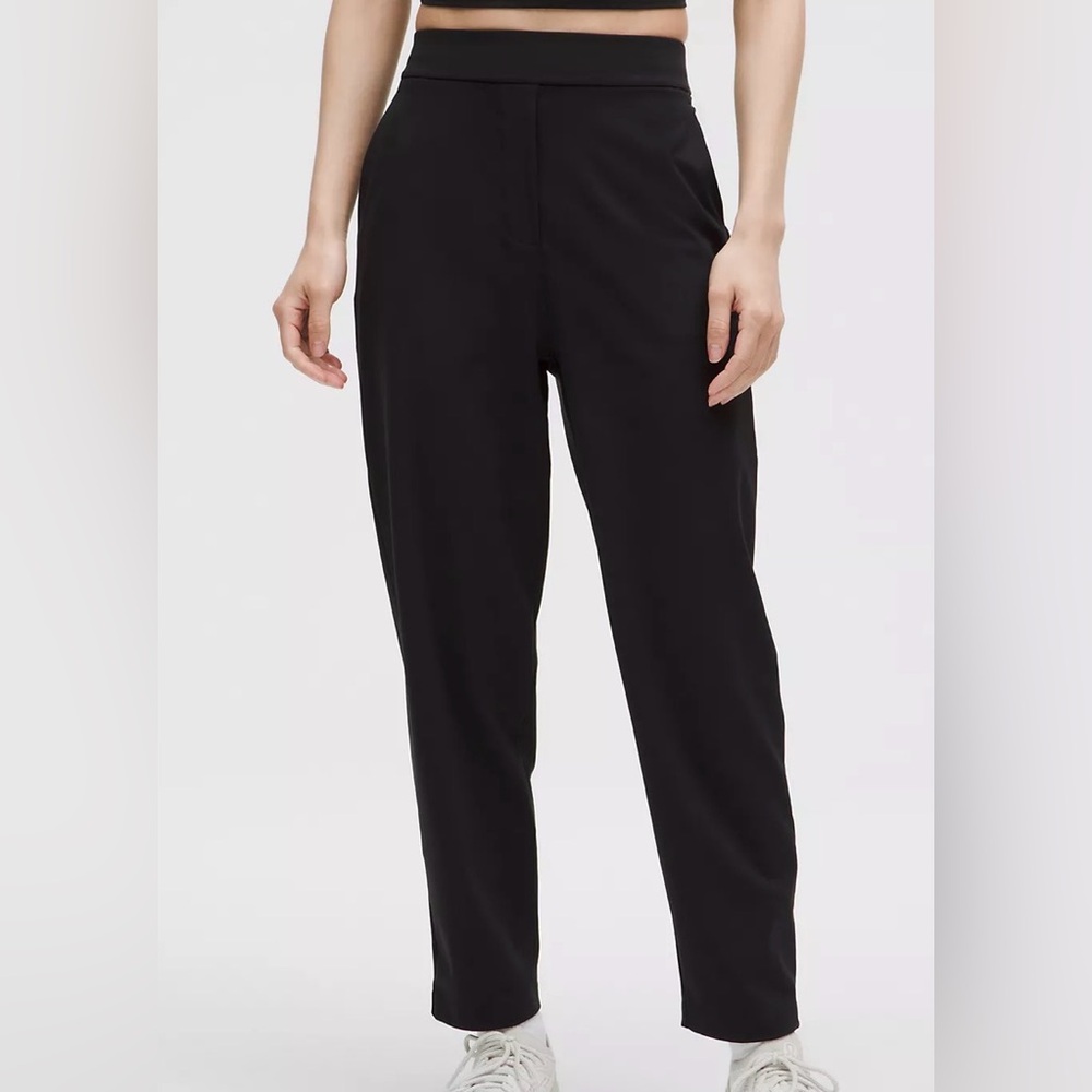 Athleta Black Straight Leg Women's Trouser Dress Pants